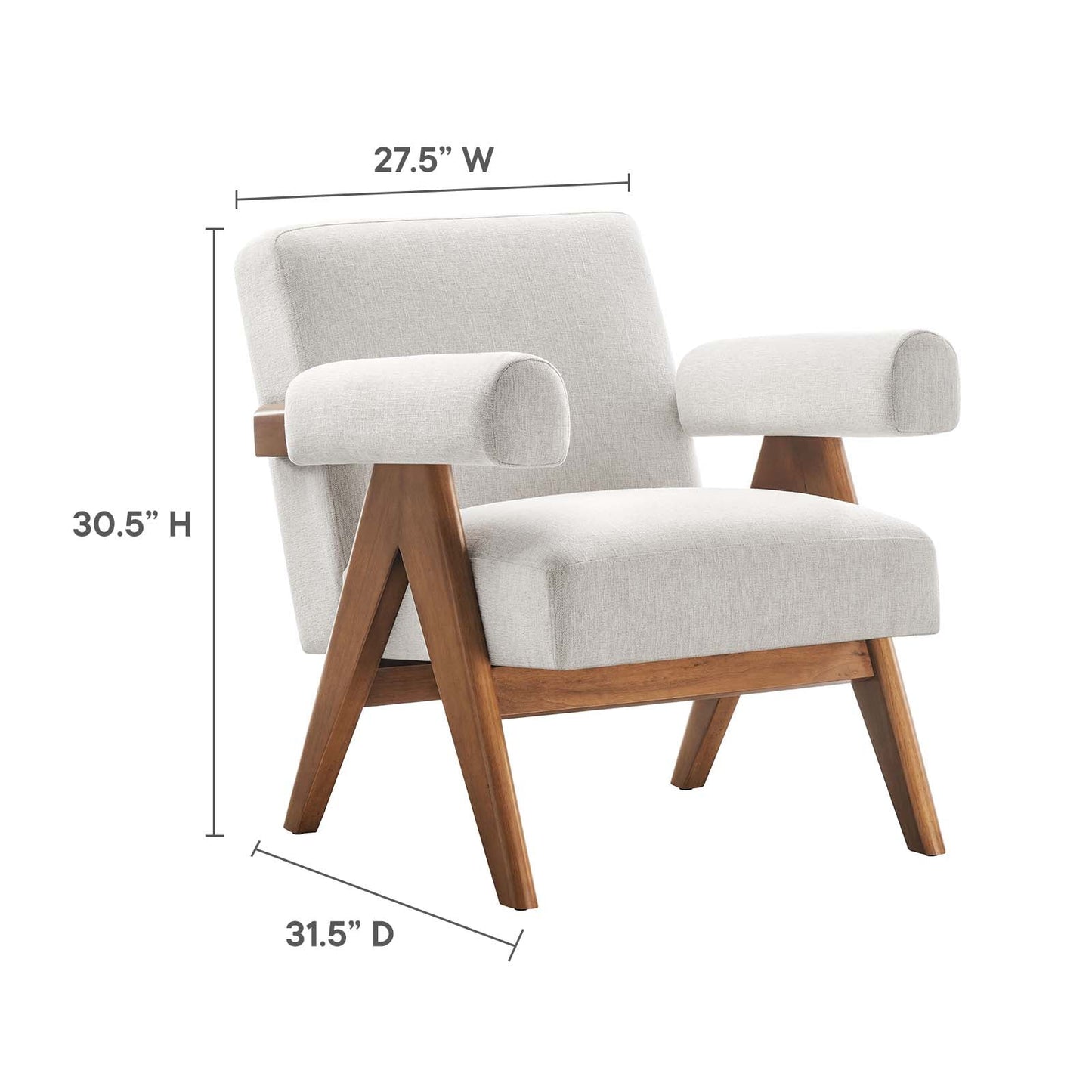 Taara Fabric Arm Chair