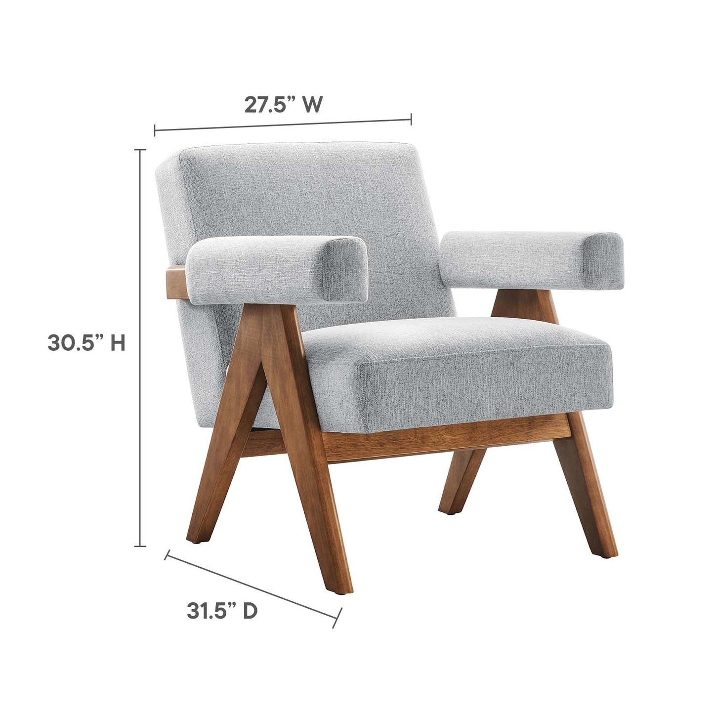 Taara Fabric Arm Chair