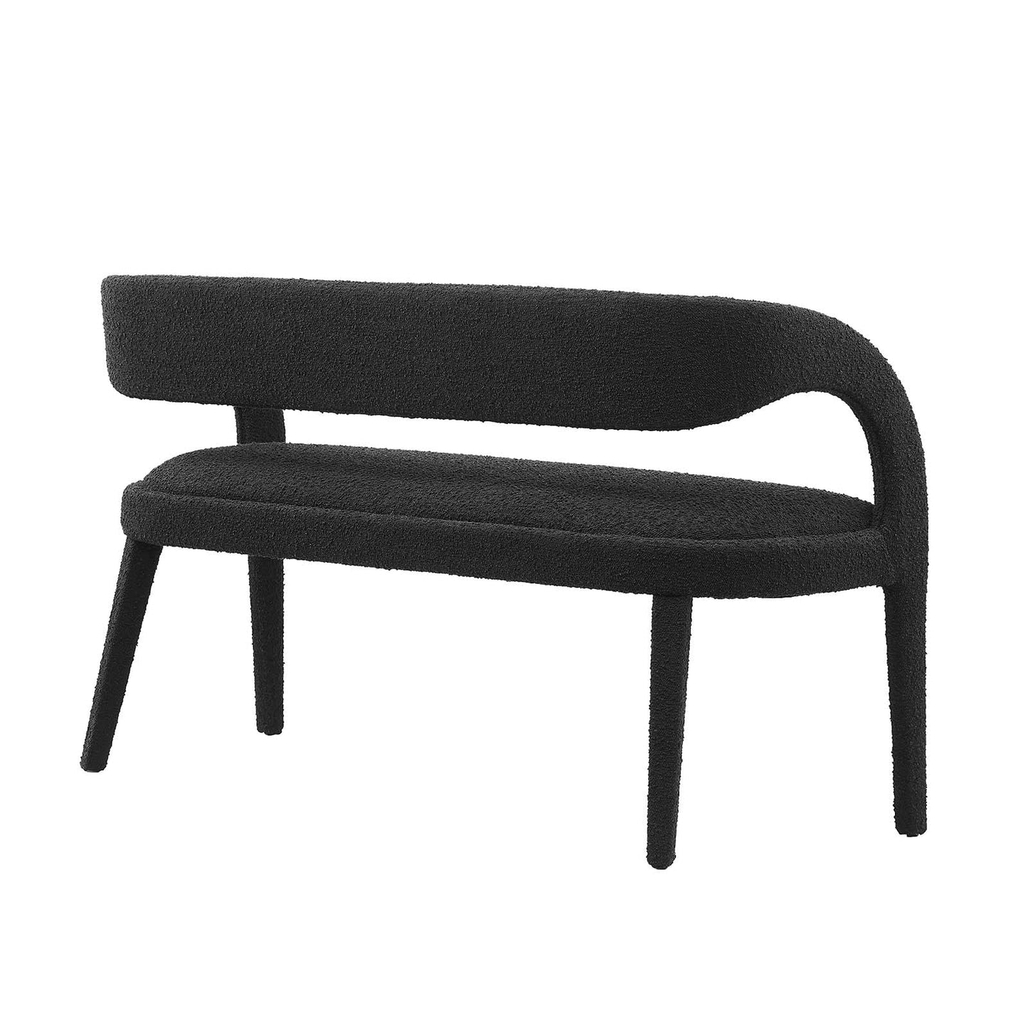 Aara Boucle Accent Bench