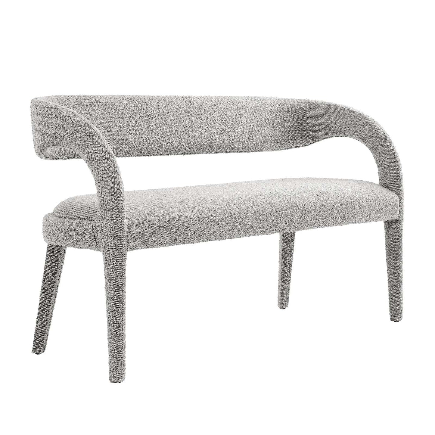 Aara Boucle Accent Bench