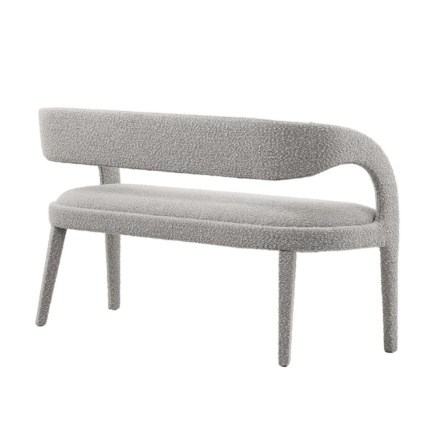 Aara Boucle Accent Bench