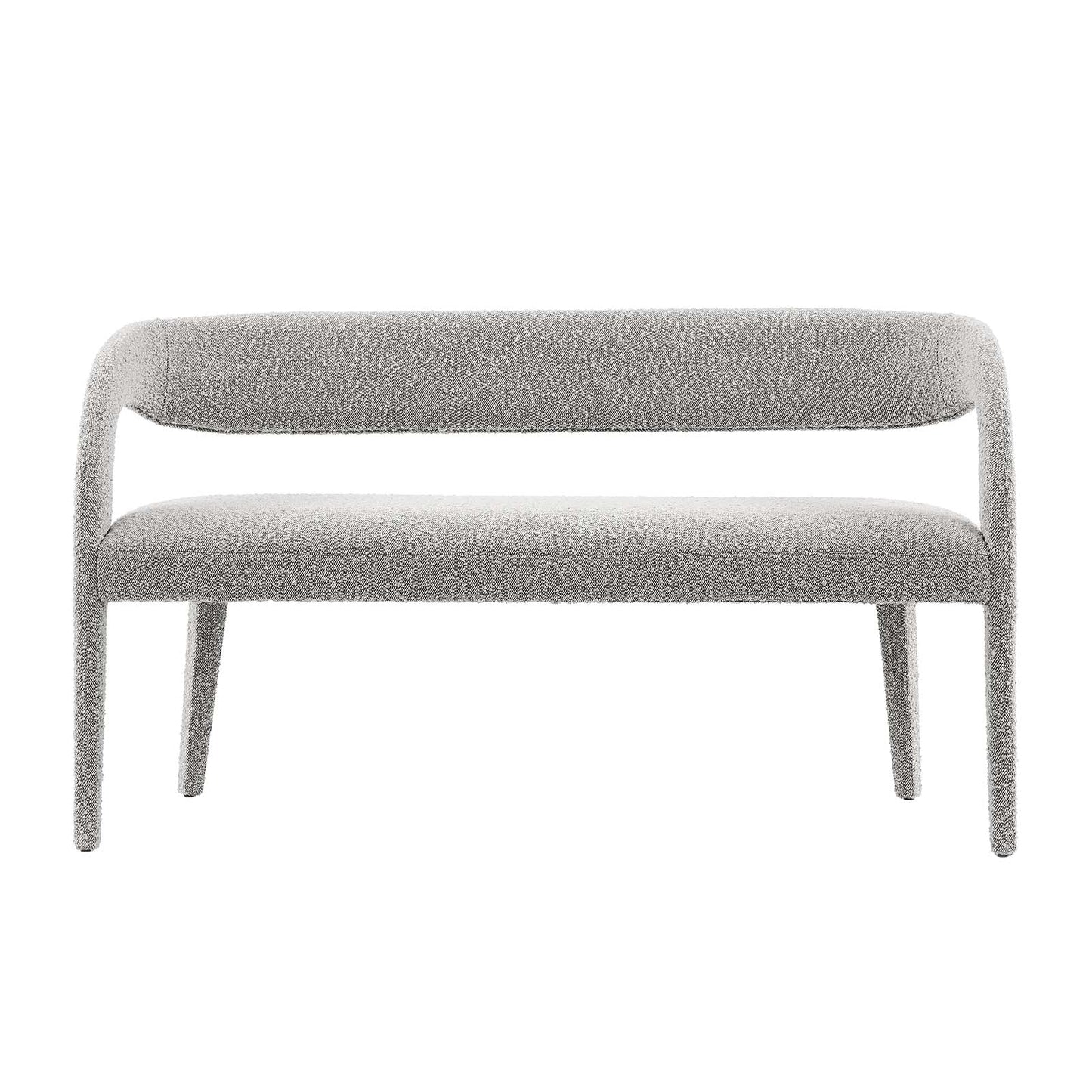 Aara Boucle Accent Bench