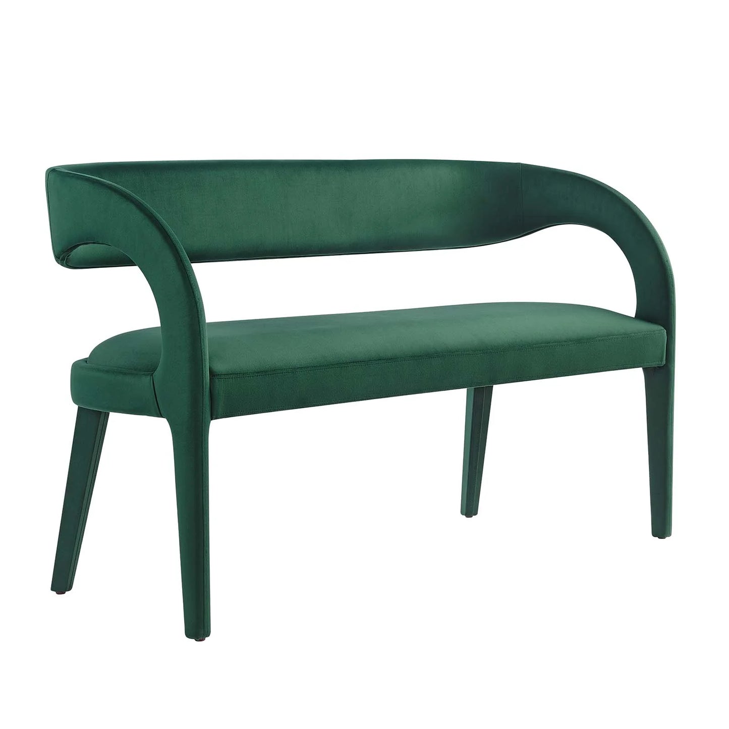 Aara Velvet Accent Bench