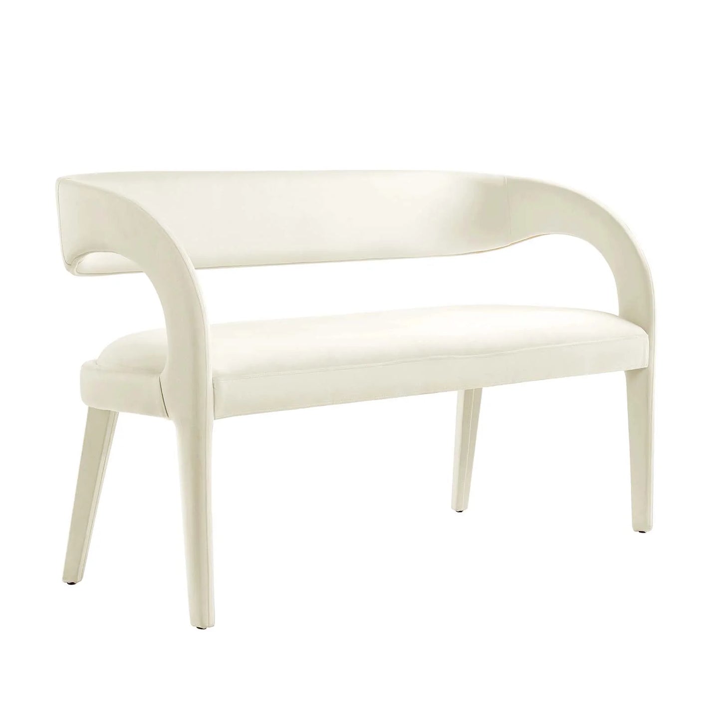 Aara Velvet Accent Bench