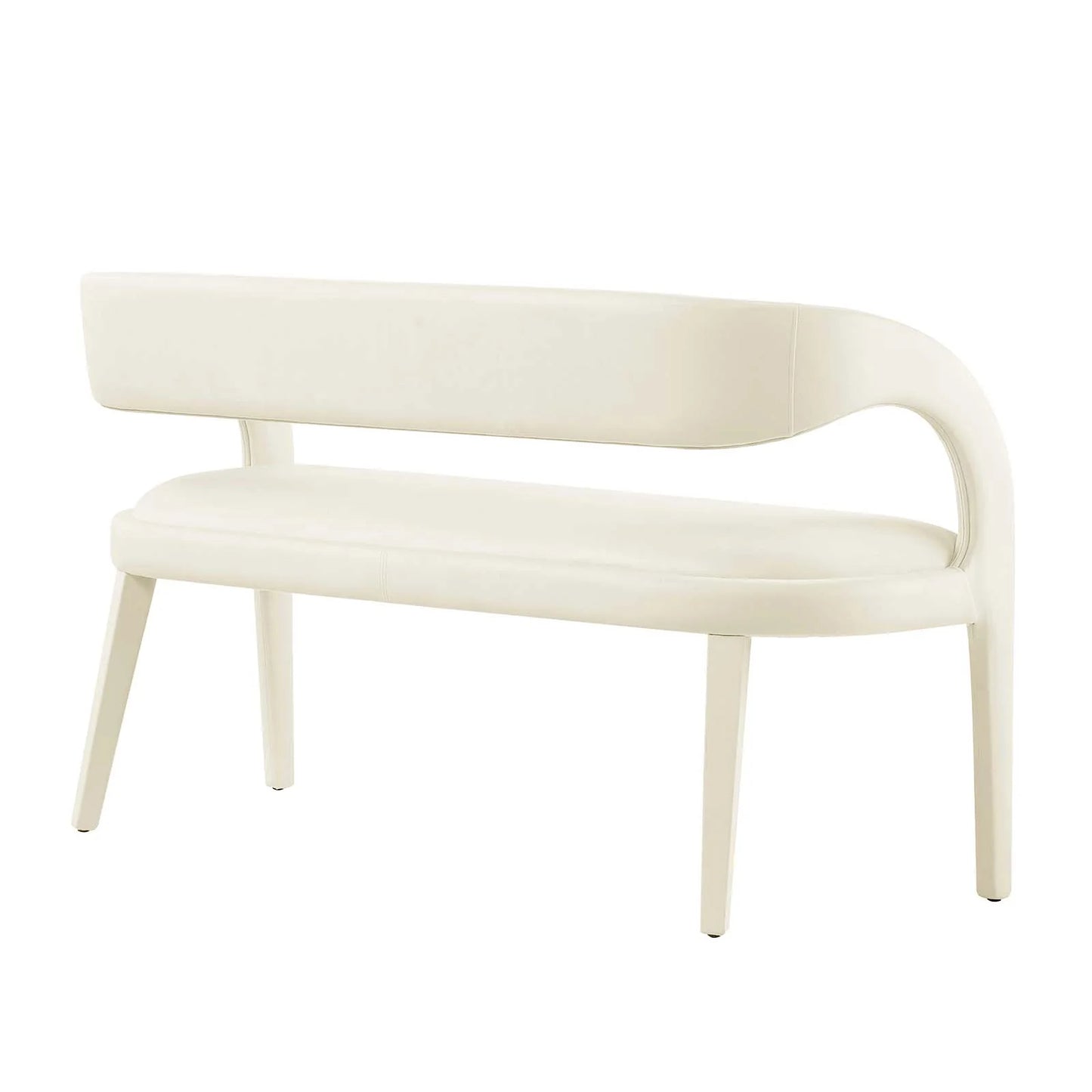 Aara Velvet Accent Bench