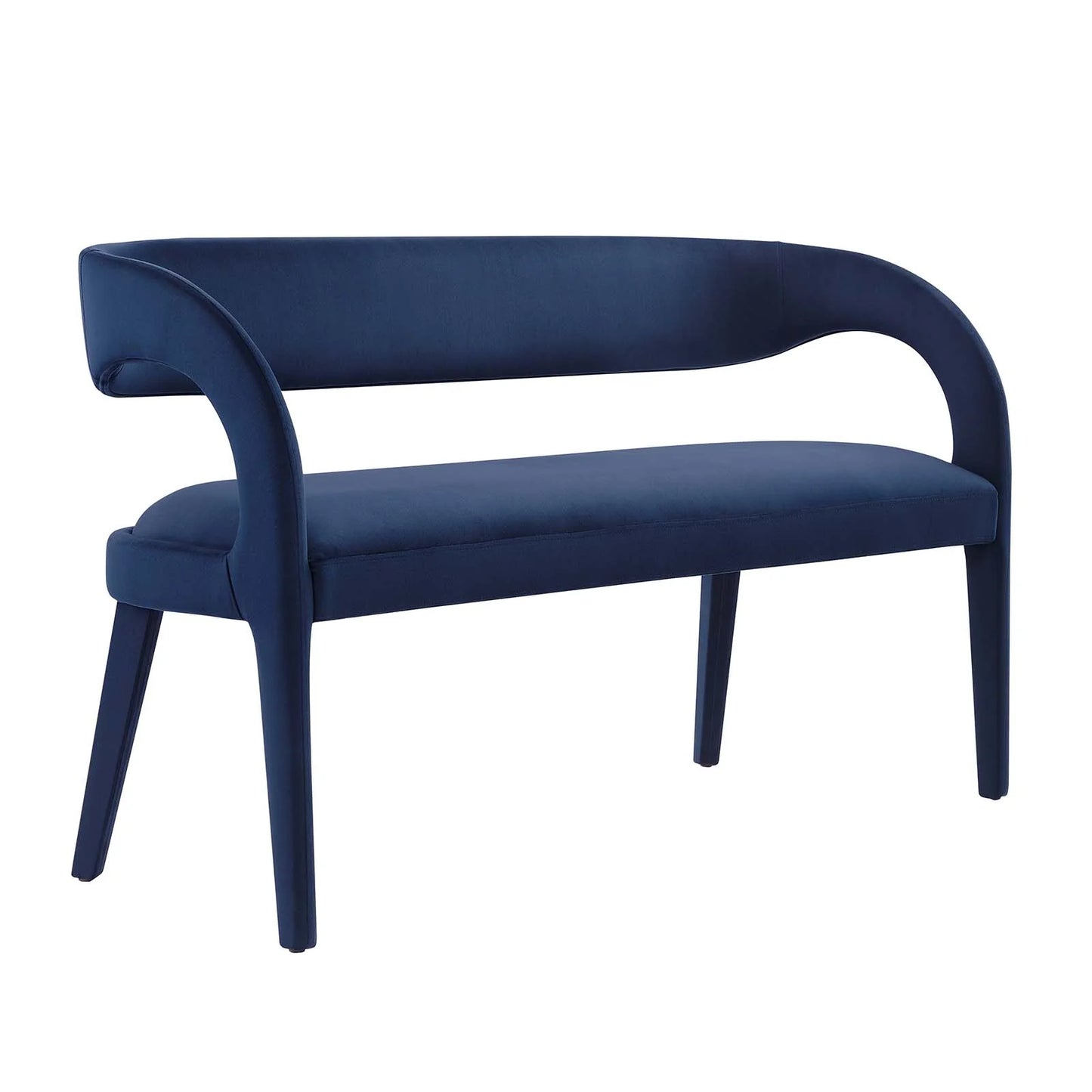 Aara Velvet Accent Bench