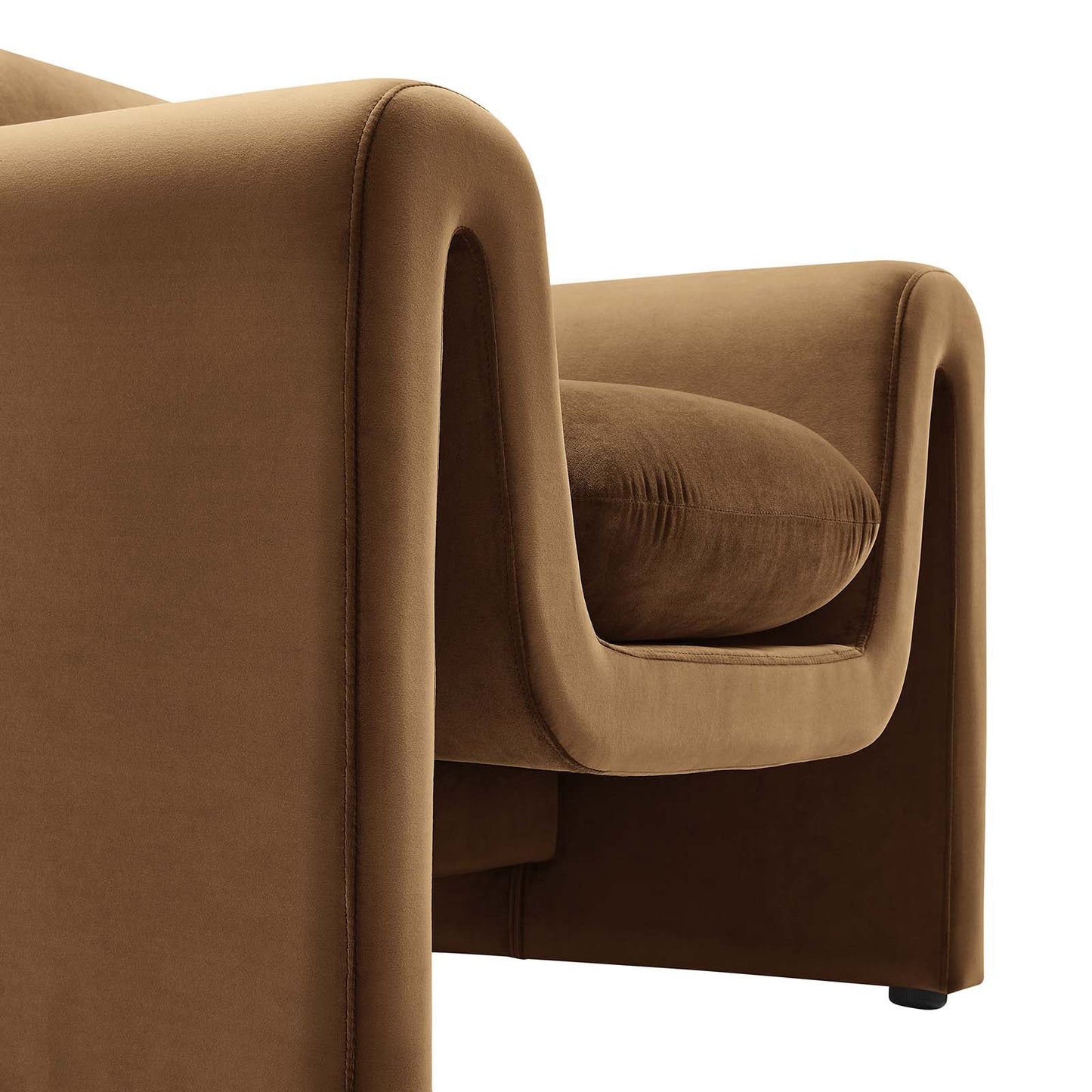 Anaya Velvet Armchair