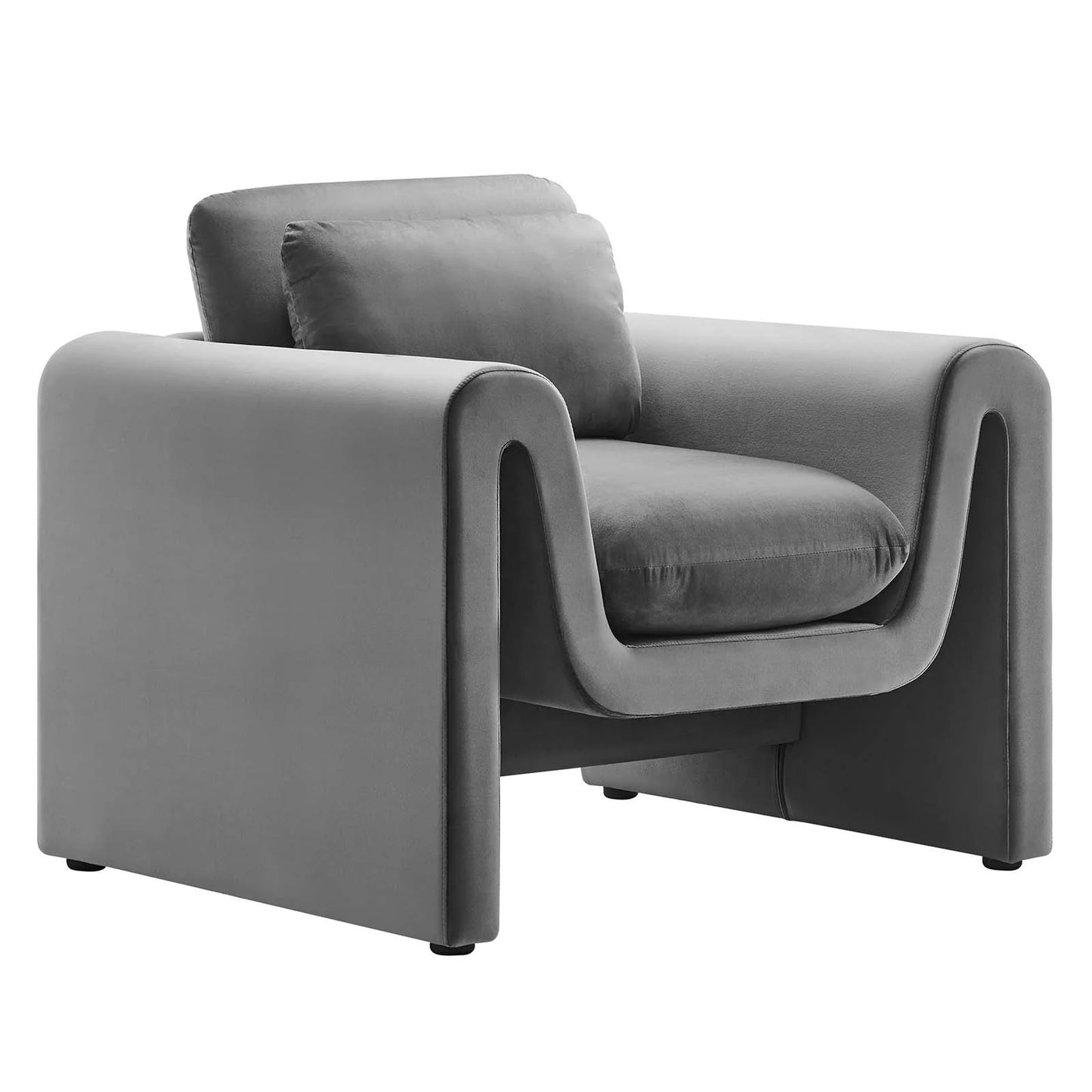 Anaya Velvet Armchair