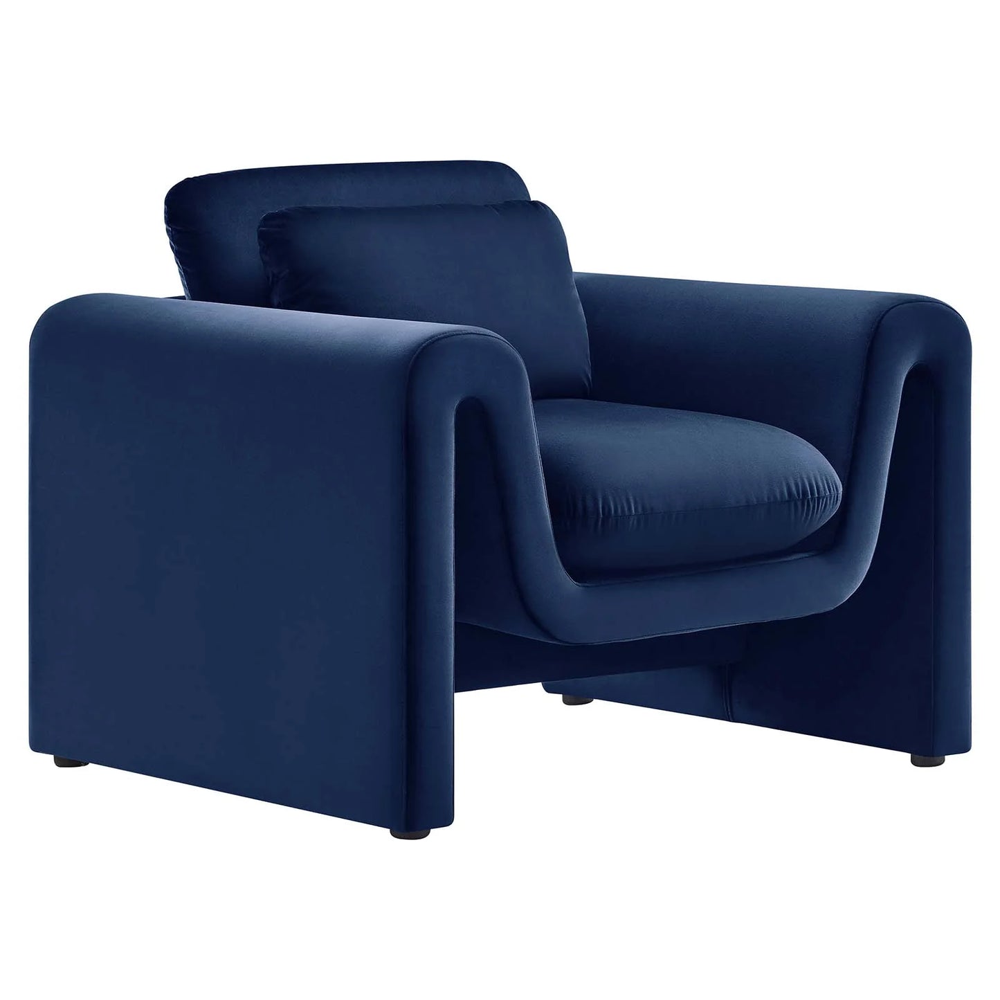 Anaya Velvet Armchair