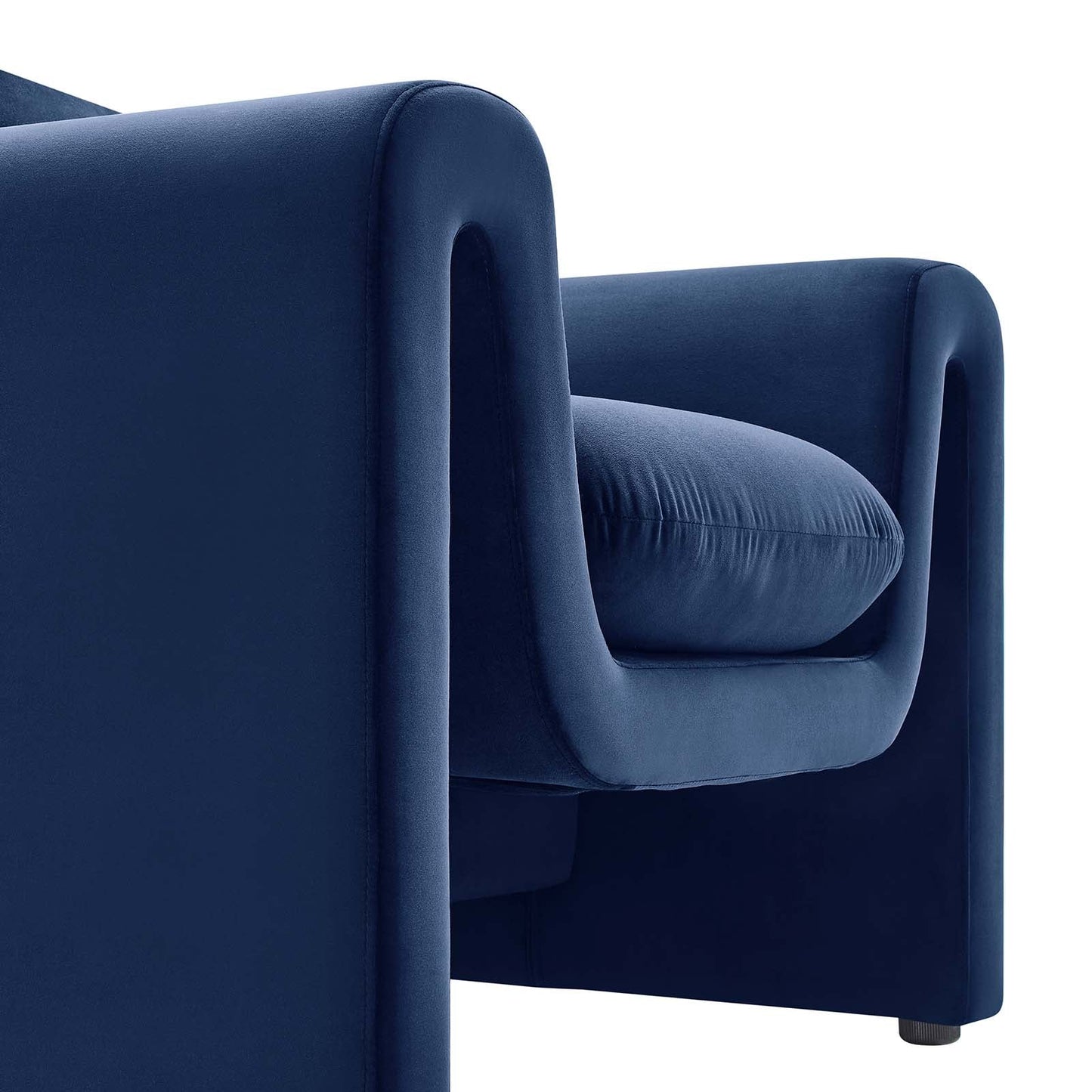 Anaya Velvet Armchair