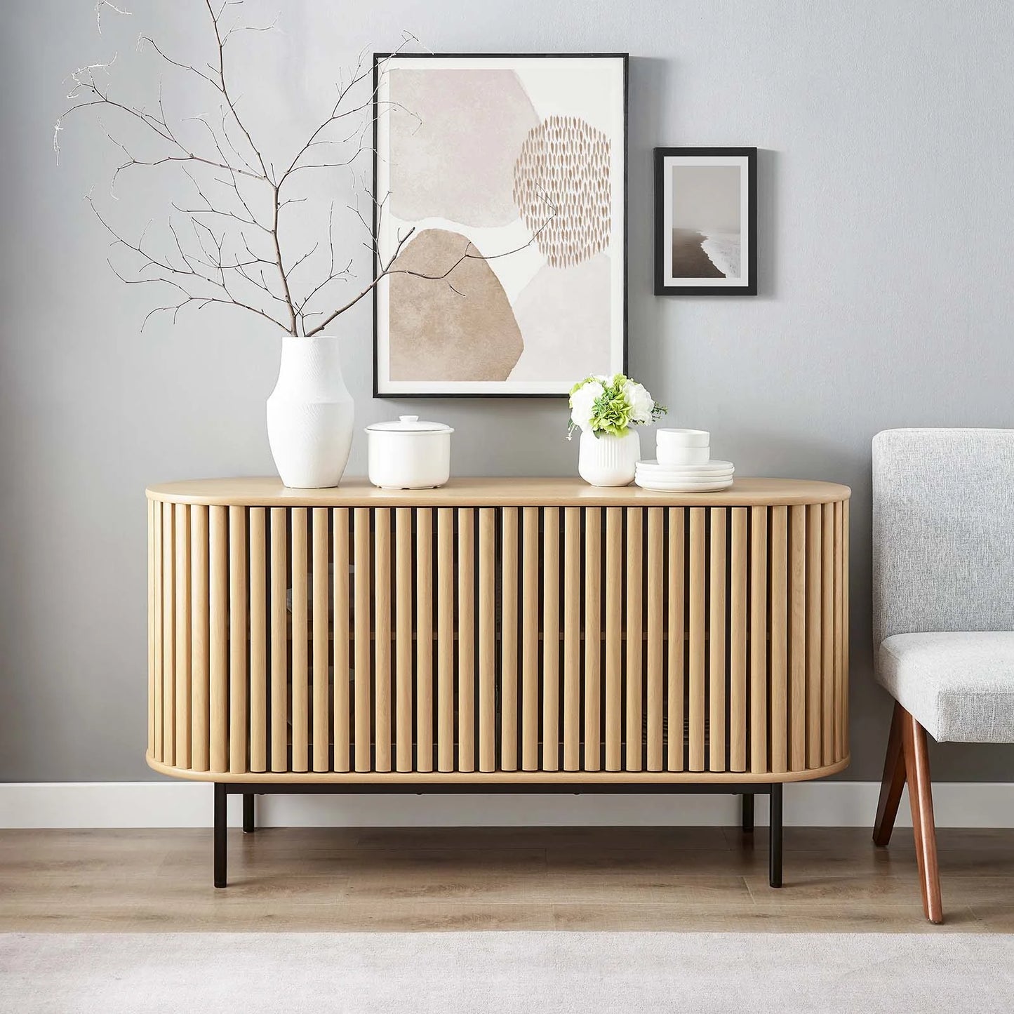 Fortitude 59” Oval Sideboard