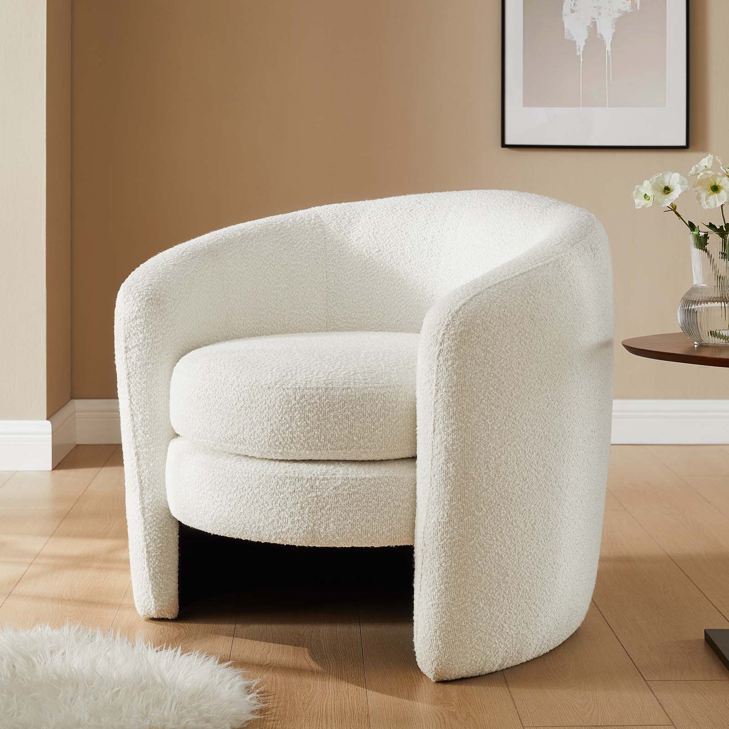 Lavin Boucle Armchair