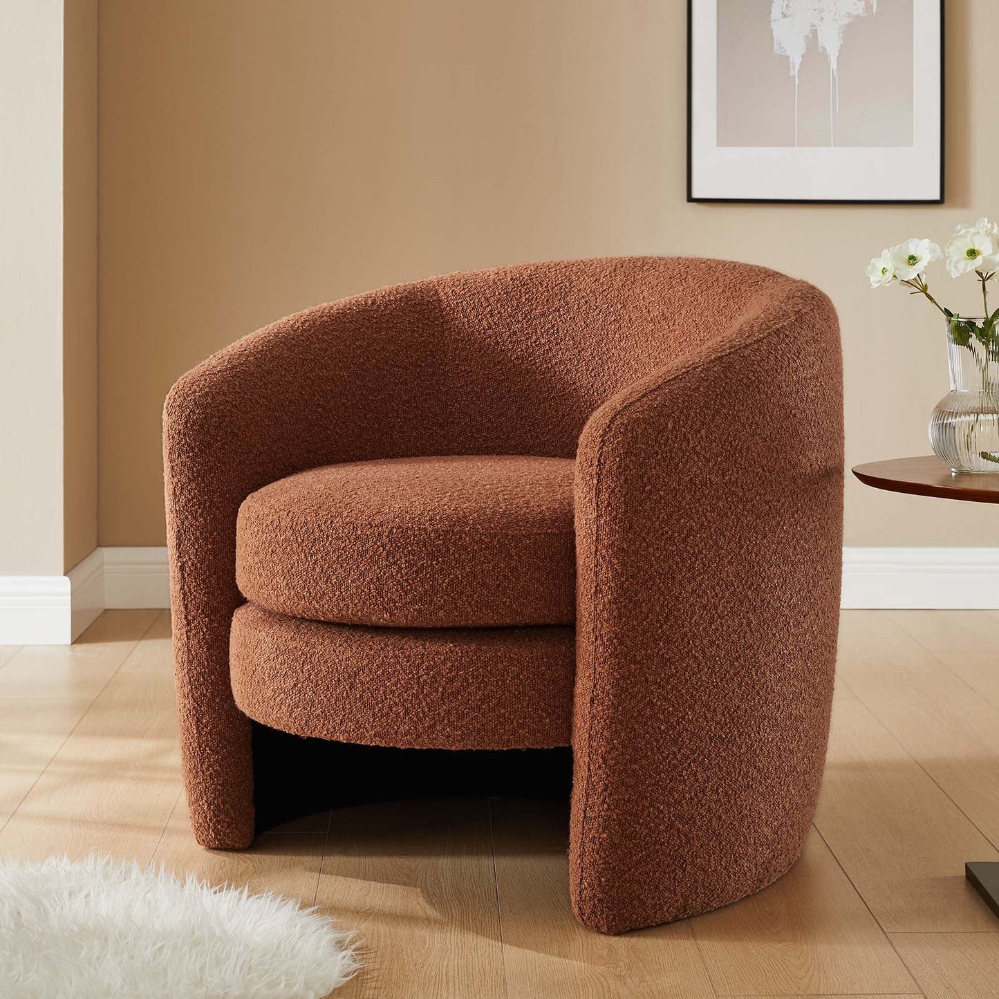 Lavin Boucle Armchair