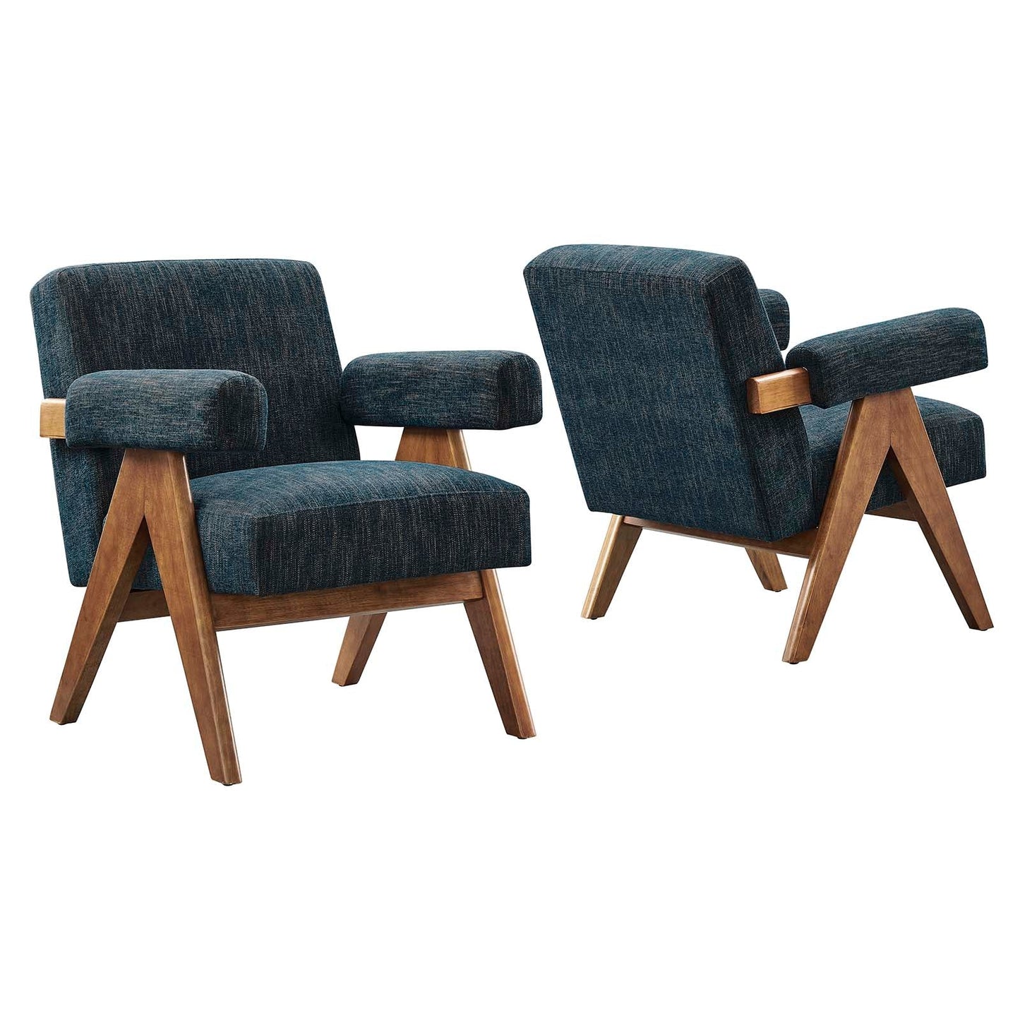 Taara Fabric Armchair- Set of Two