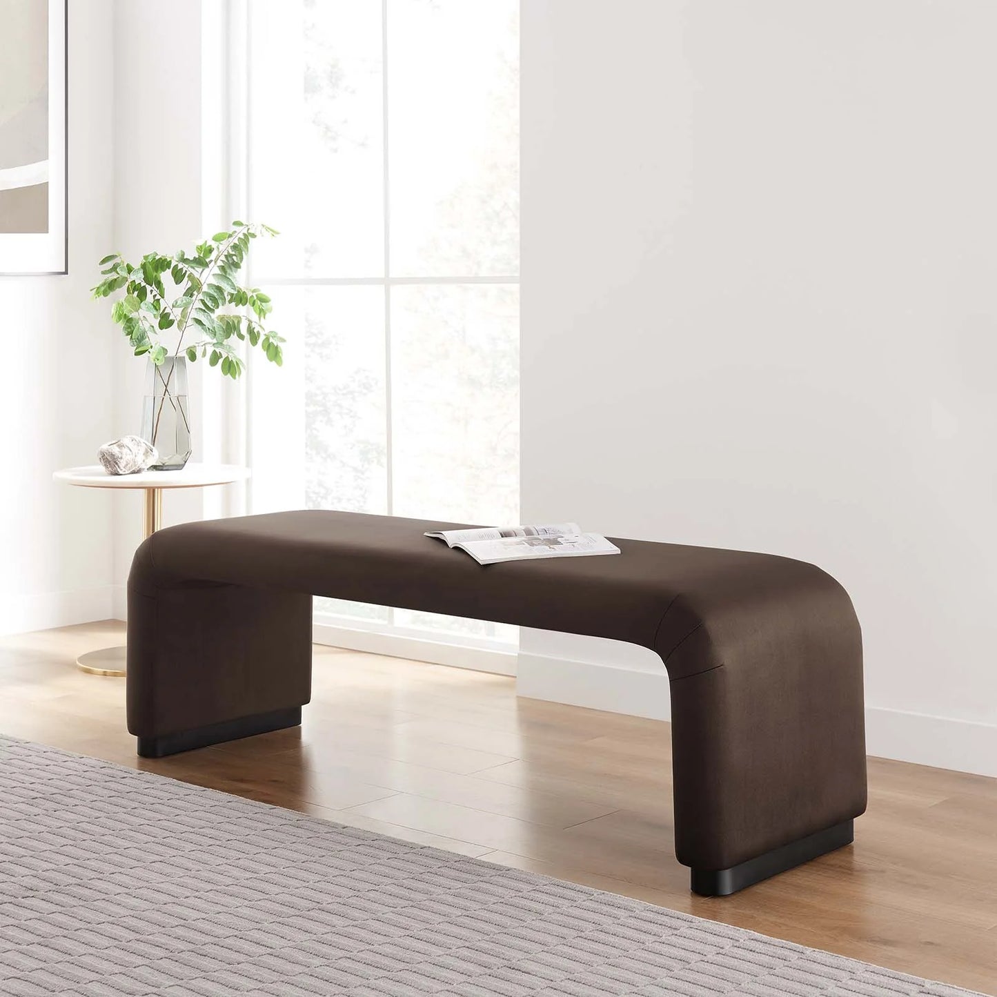 Illa Velvet Bench