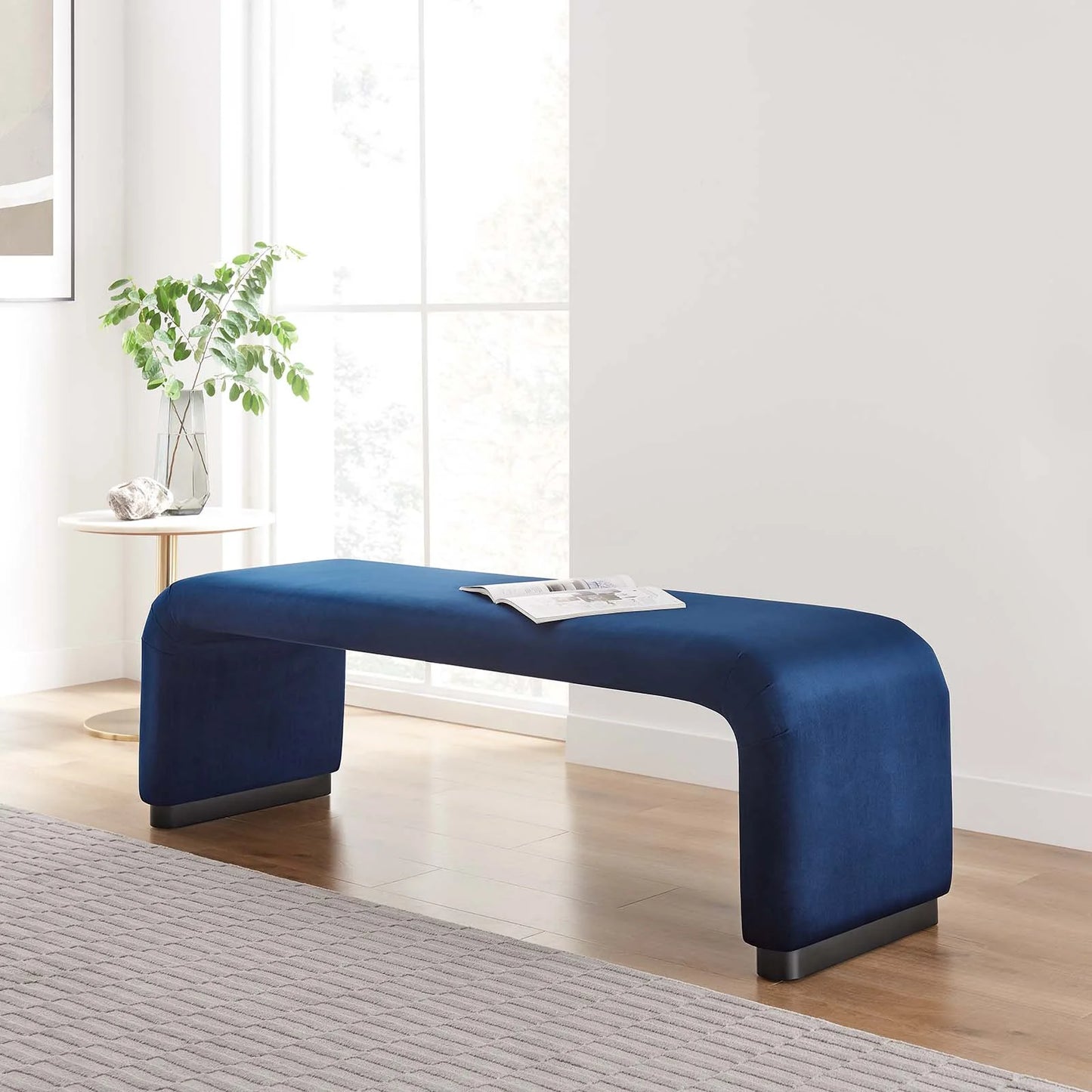 Illa Velvet Bench