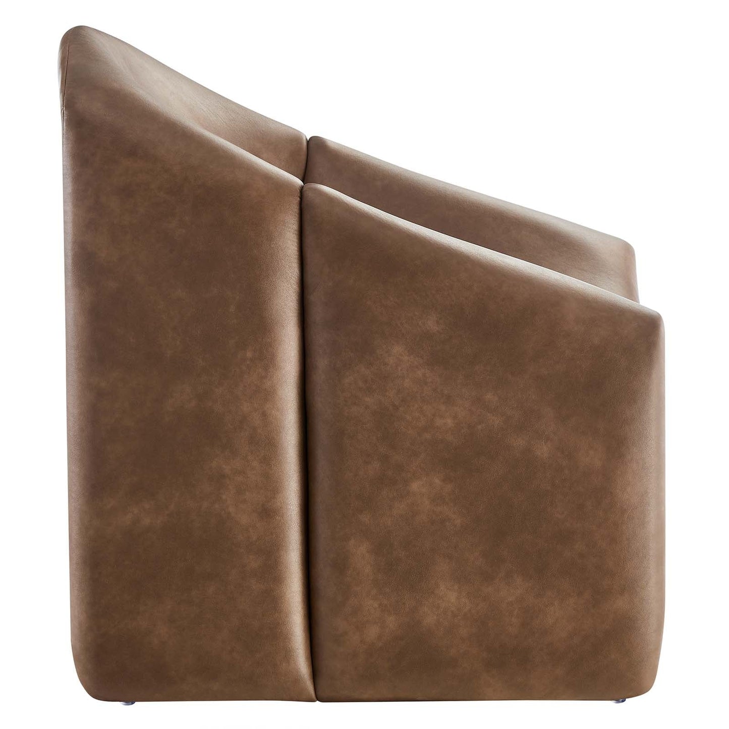 Nisha Vegan Leather Accent Chair