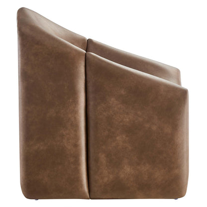 Chaya Vegan Leather Accent Chair