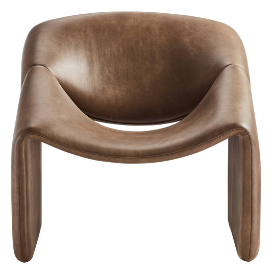 Nisha Vegan Leather Accent Chair