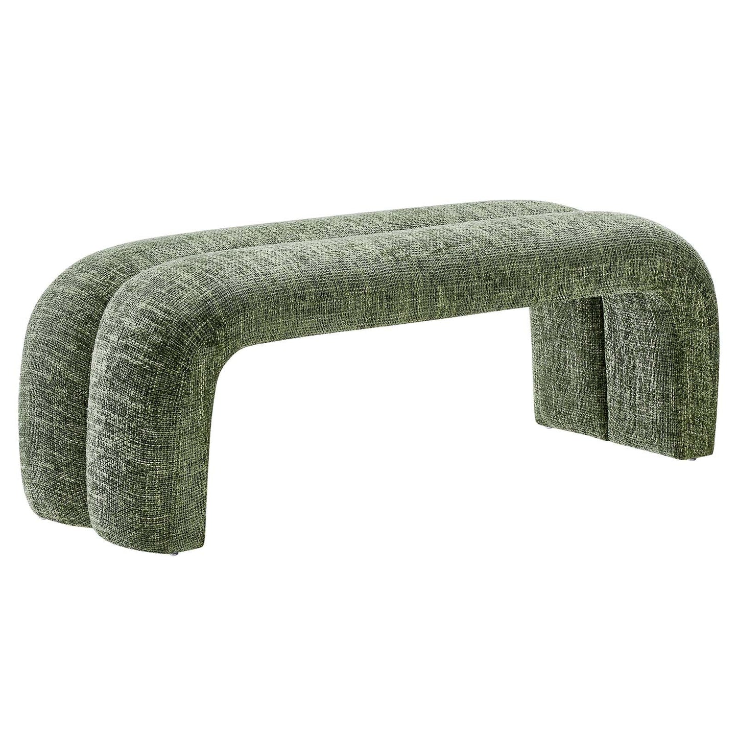 Anala Chenille Accent Bench