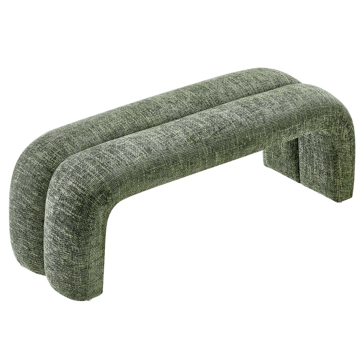 Anala Chenille Accent Bench