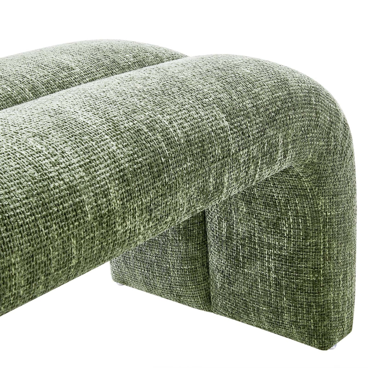 Anala Chenille Accent Bench