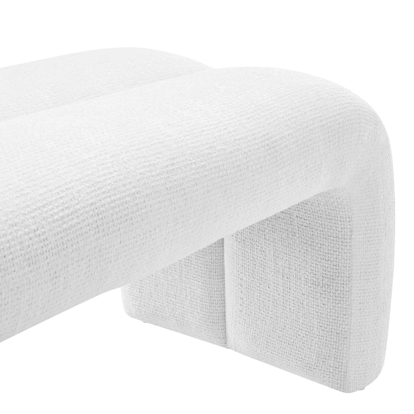 Anala Chenille Accent Bench