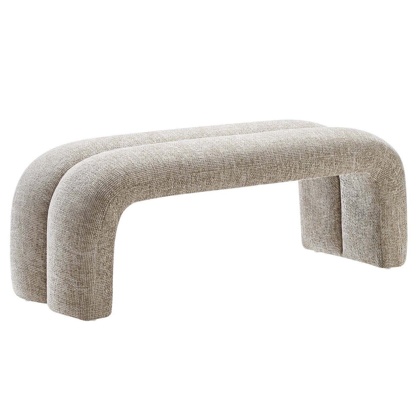 Anala Chenille Accent Bench