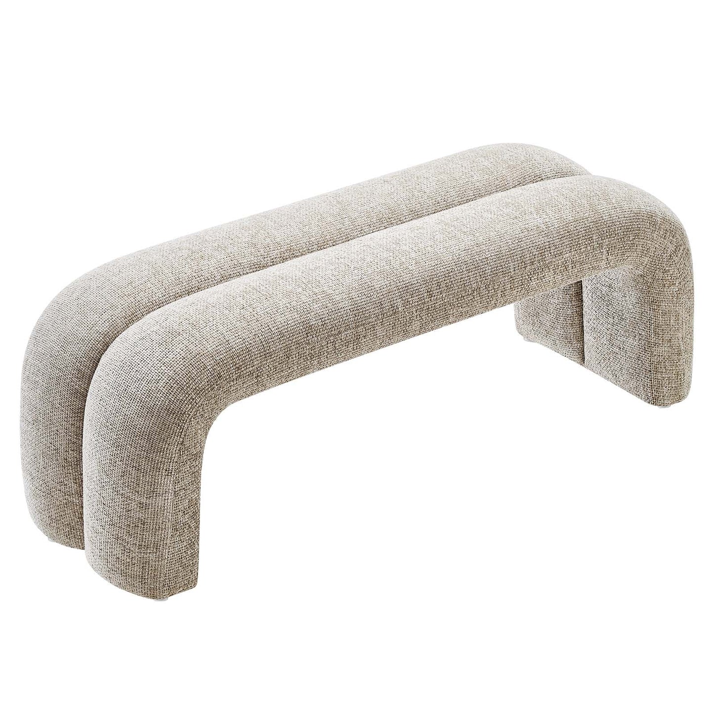 Anala Chenille Accent Bench