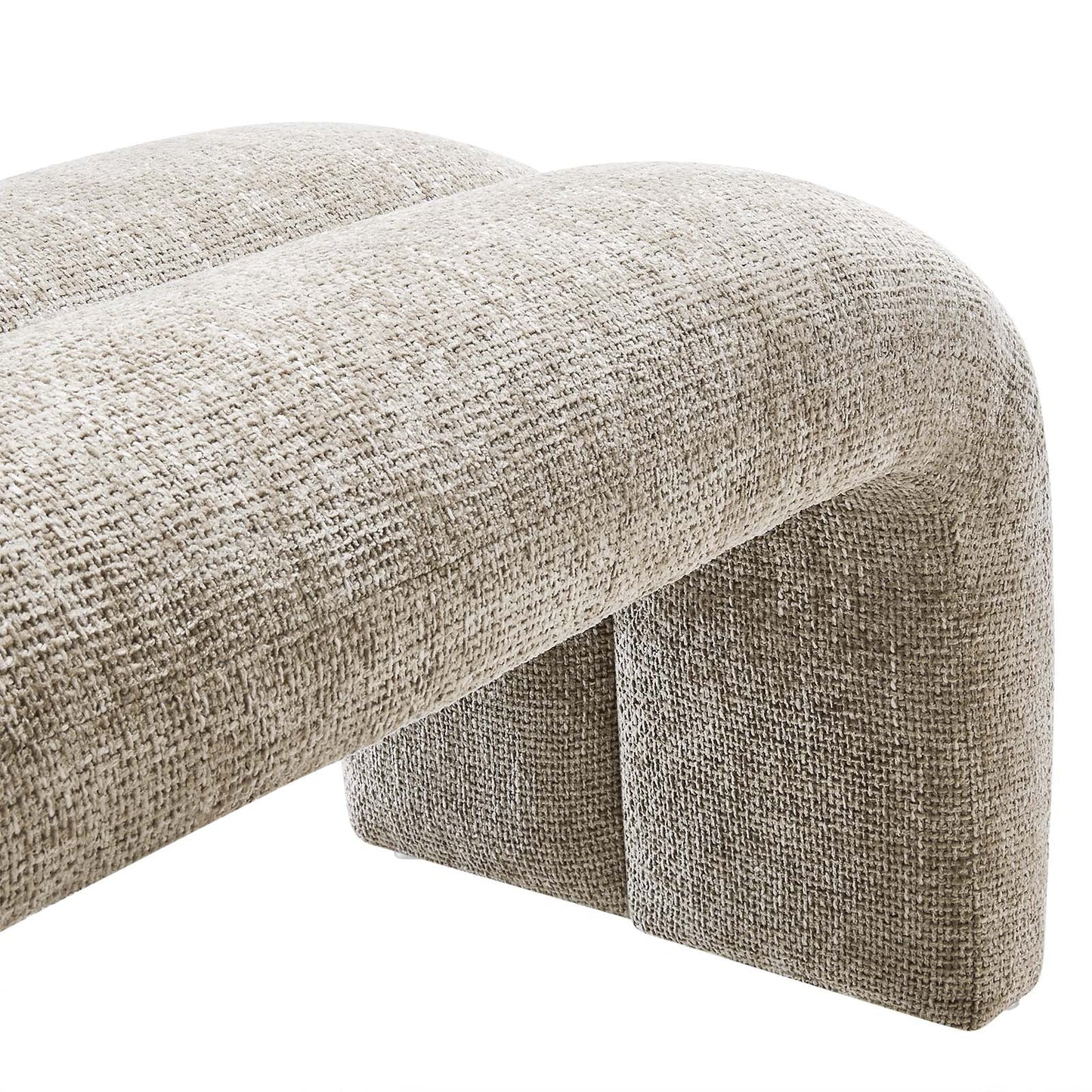 Anala Chenille Accent Bench