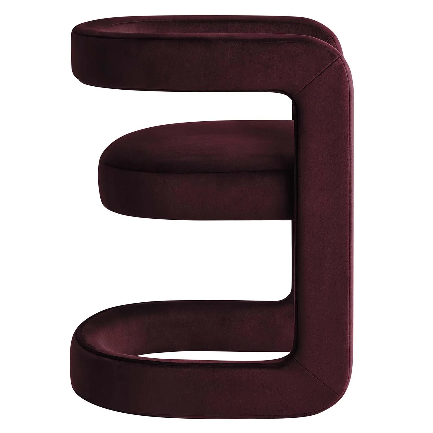 Amina Velvet Accent Chair