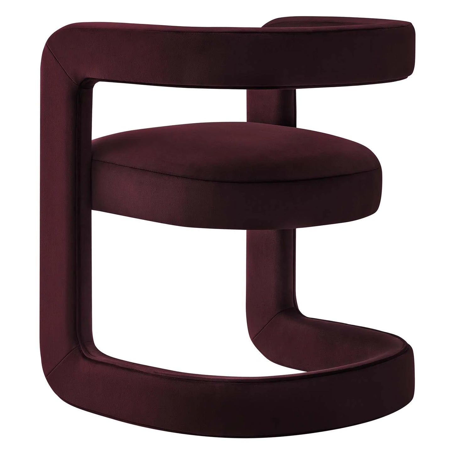 Amina Velvet Accent Chair