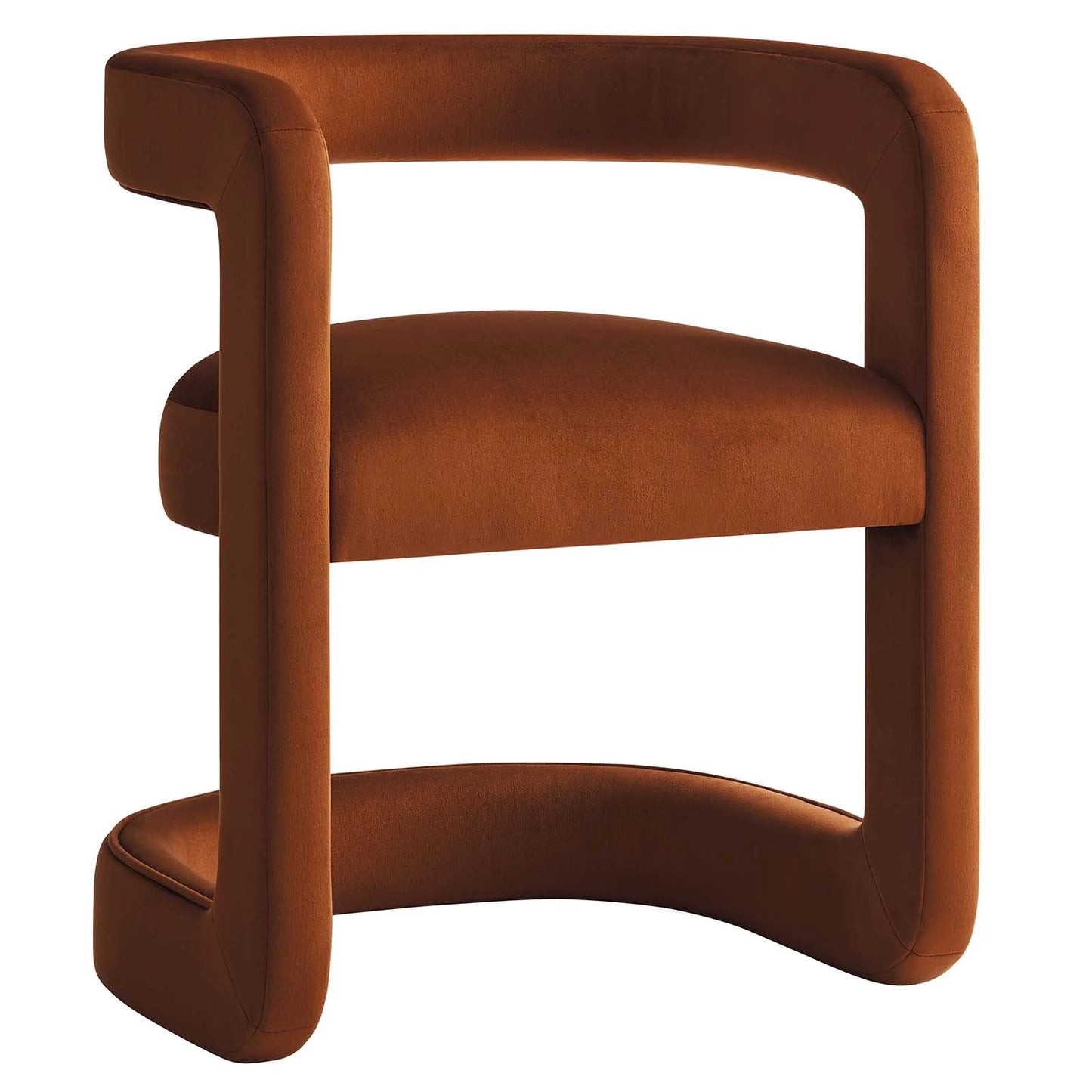 Amina Velvet Accent Chair