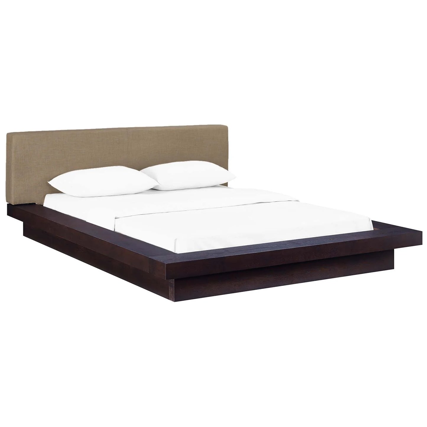 Dua Wood Platform Bed