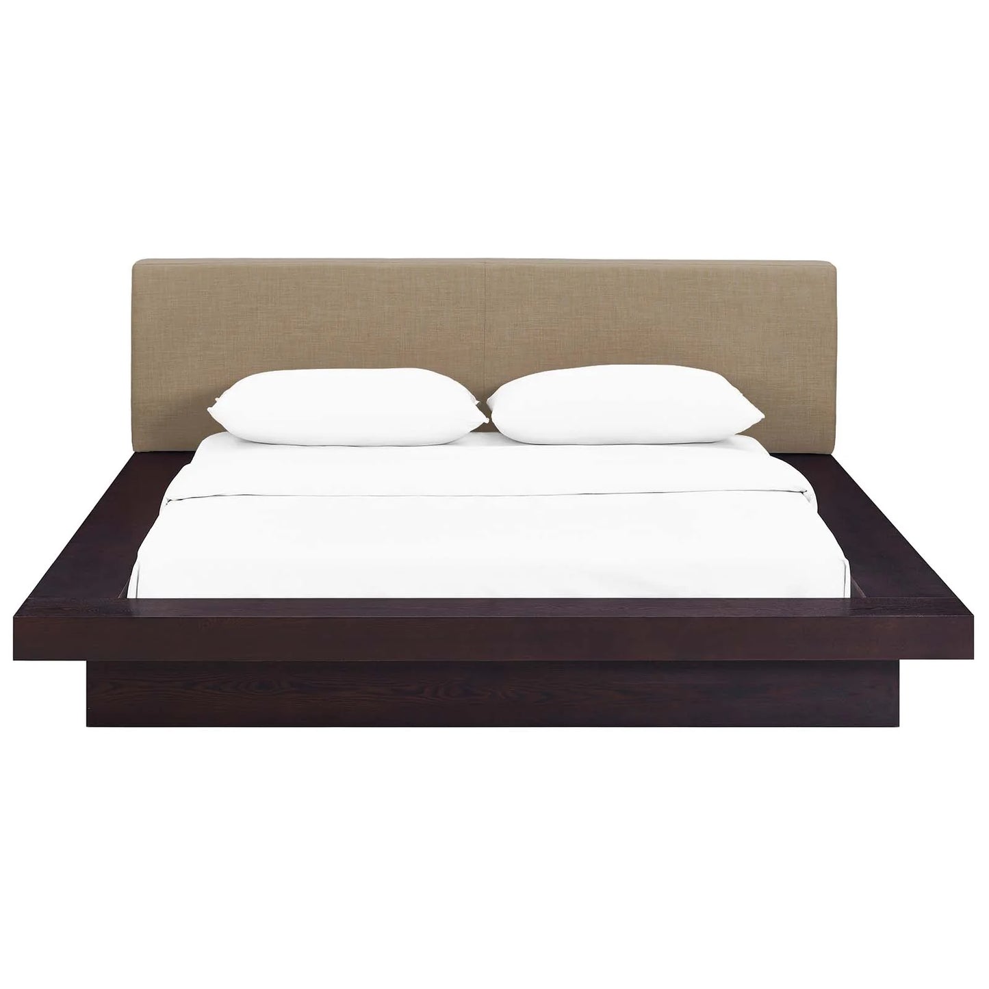 Dua Wood Platform Bed