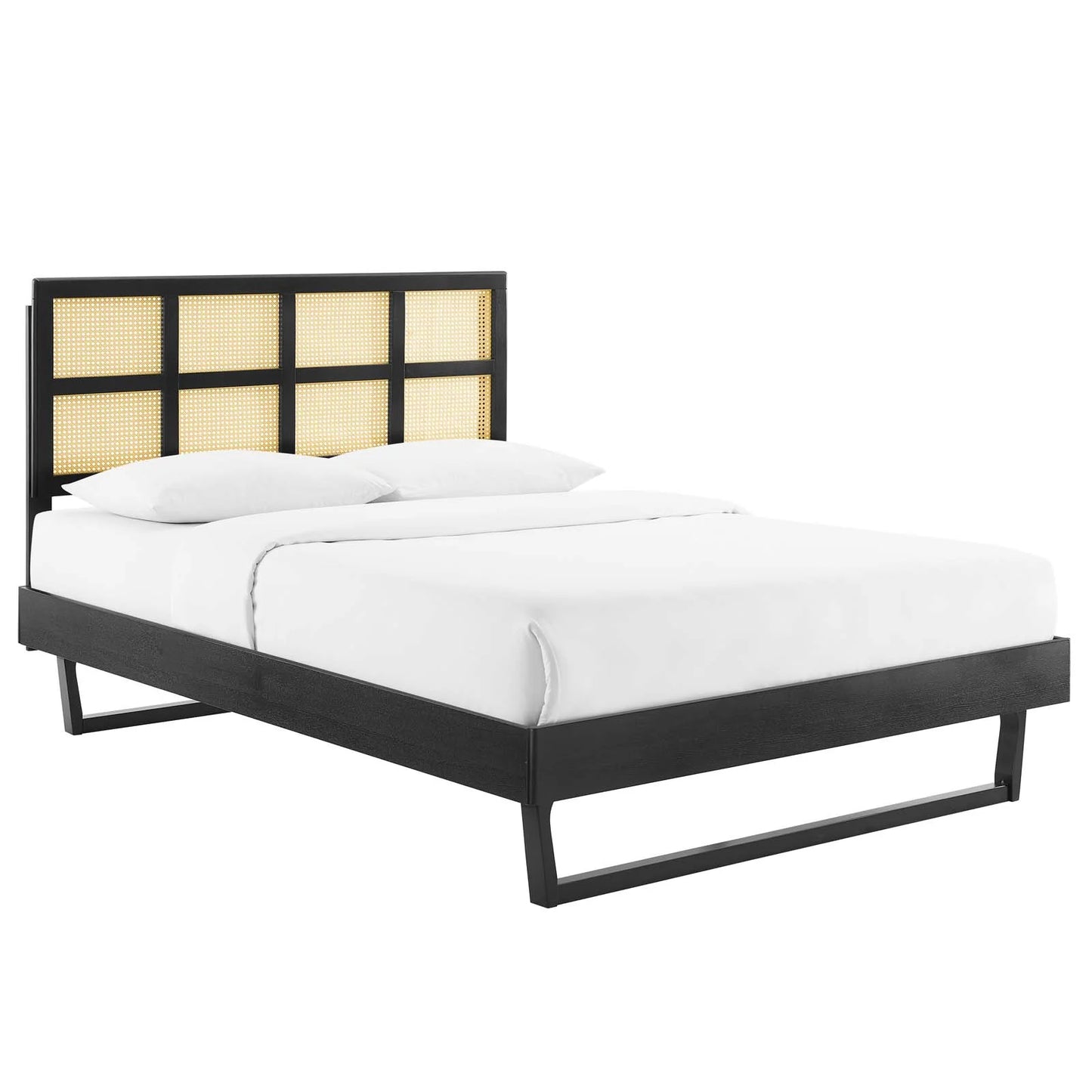 Ela Cane Platform Bed