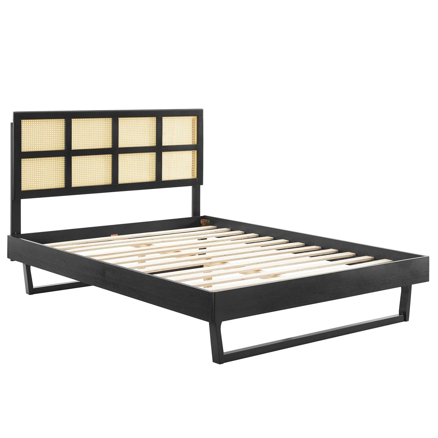 Ela Cane Platform Bed