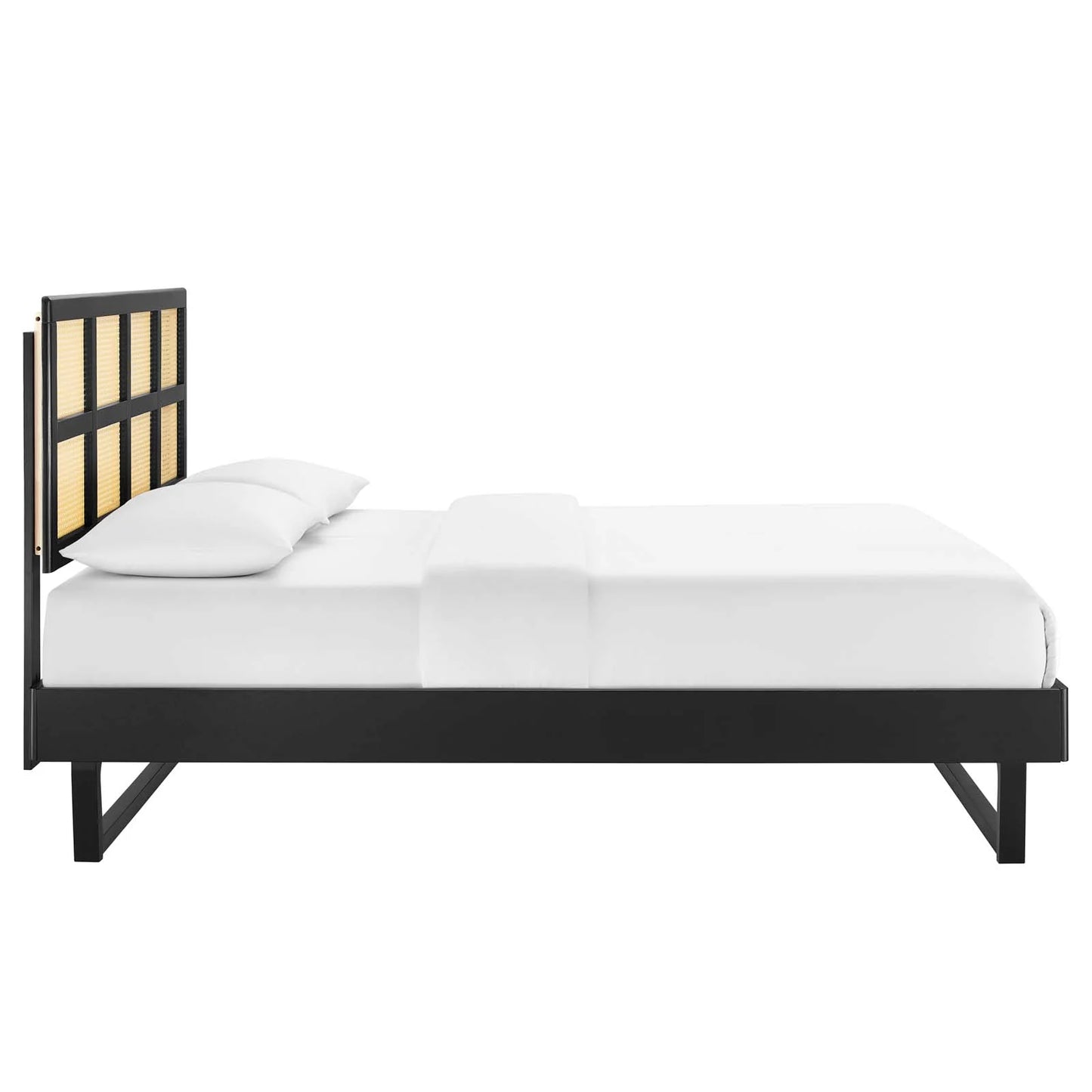 Ela Cane Platform Bed