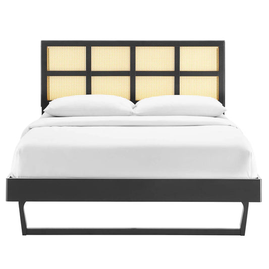 Ela Cane Platform Bed