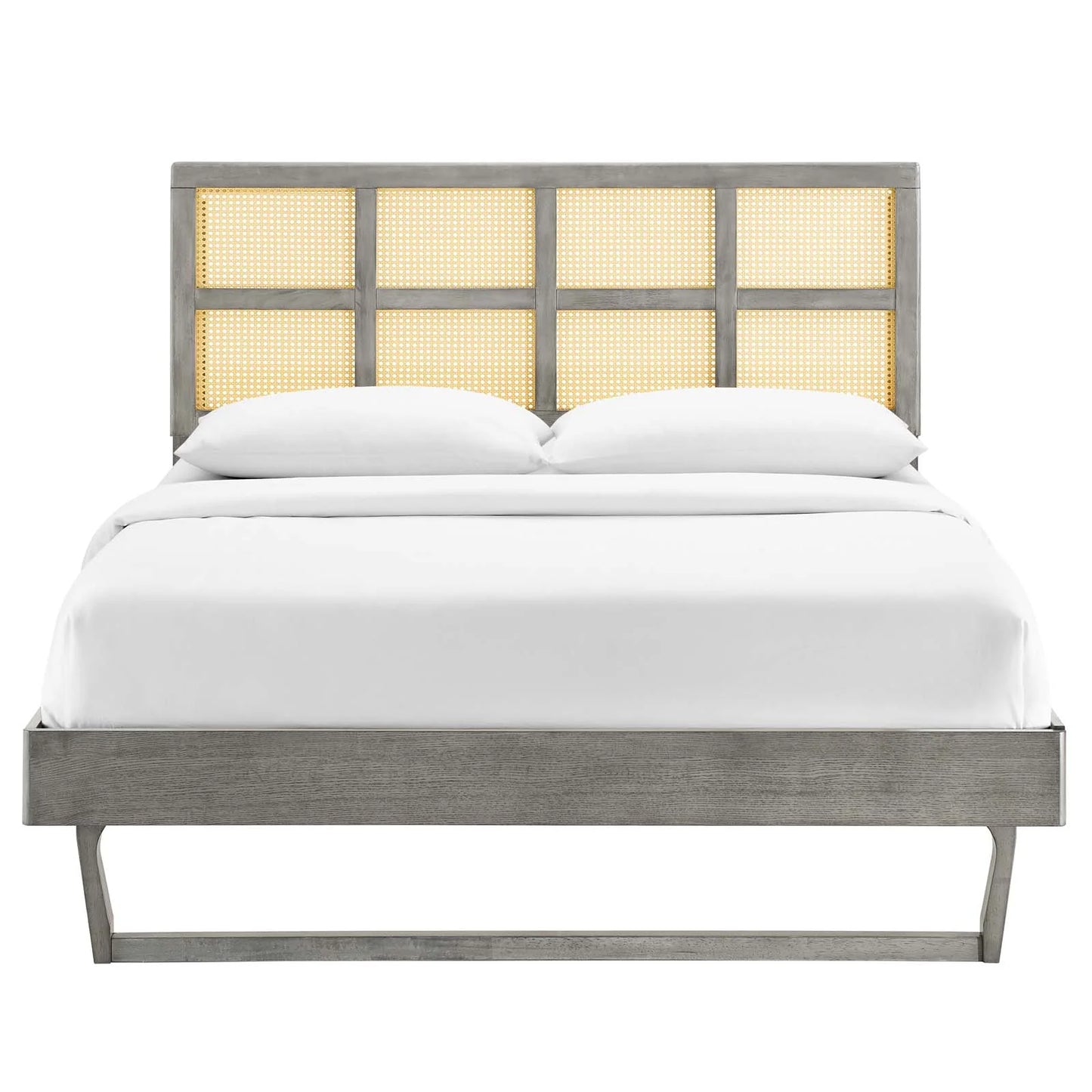 Ela Cane Platform Bed