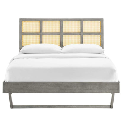 Ela Cane Platform Bed