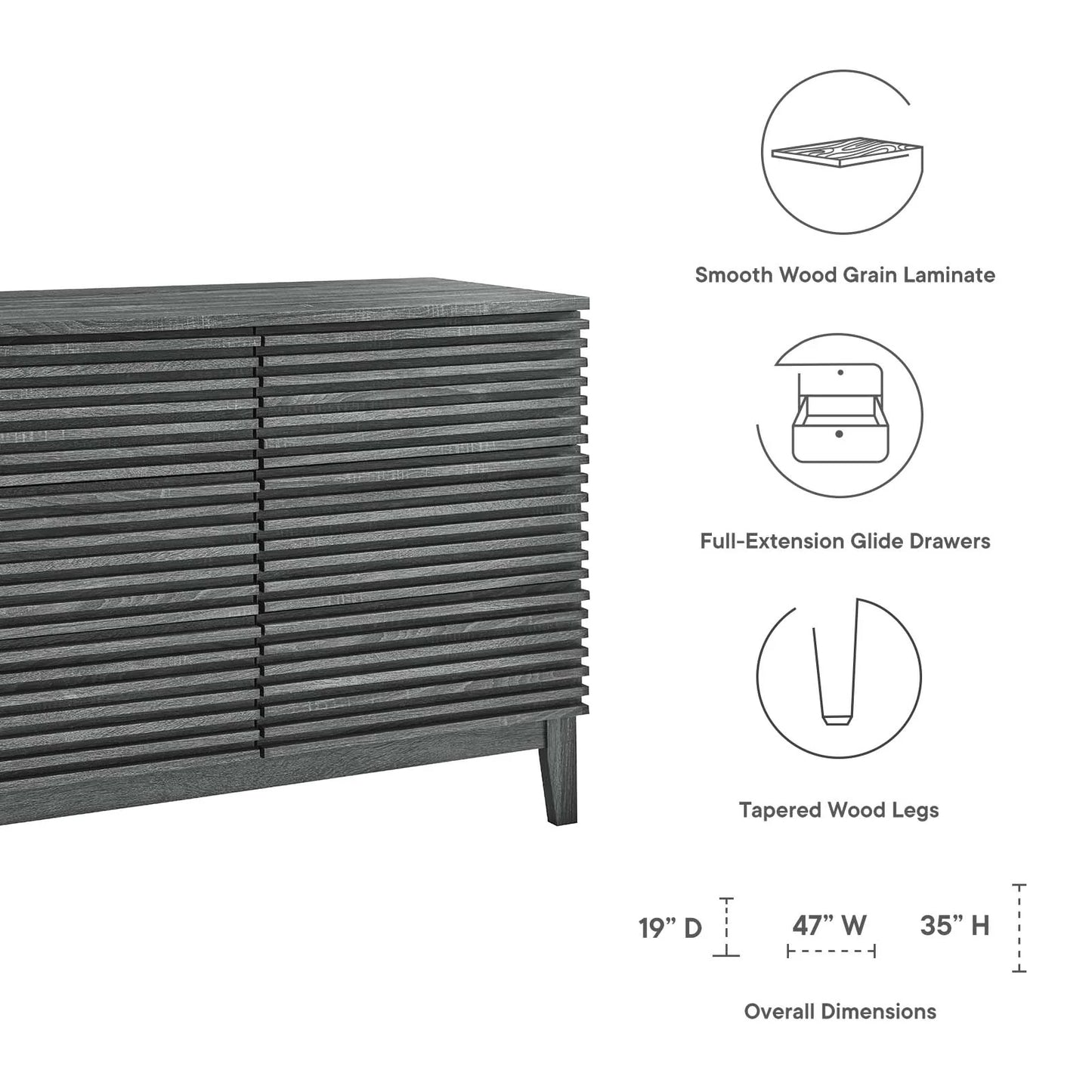 Iva 6-Drawer Dresser