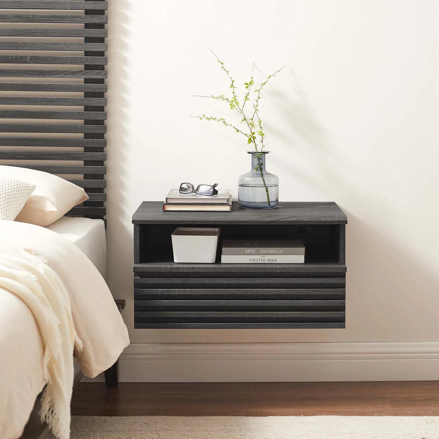 Iva Wall-Mount Nightstand