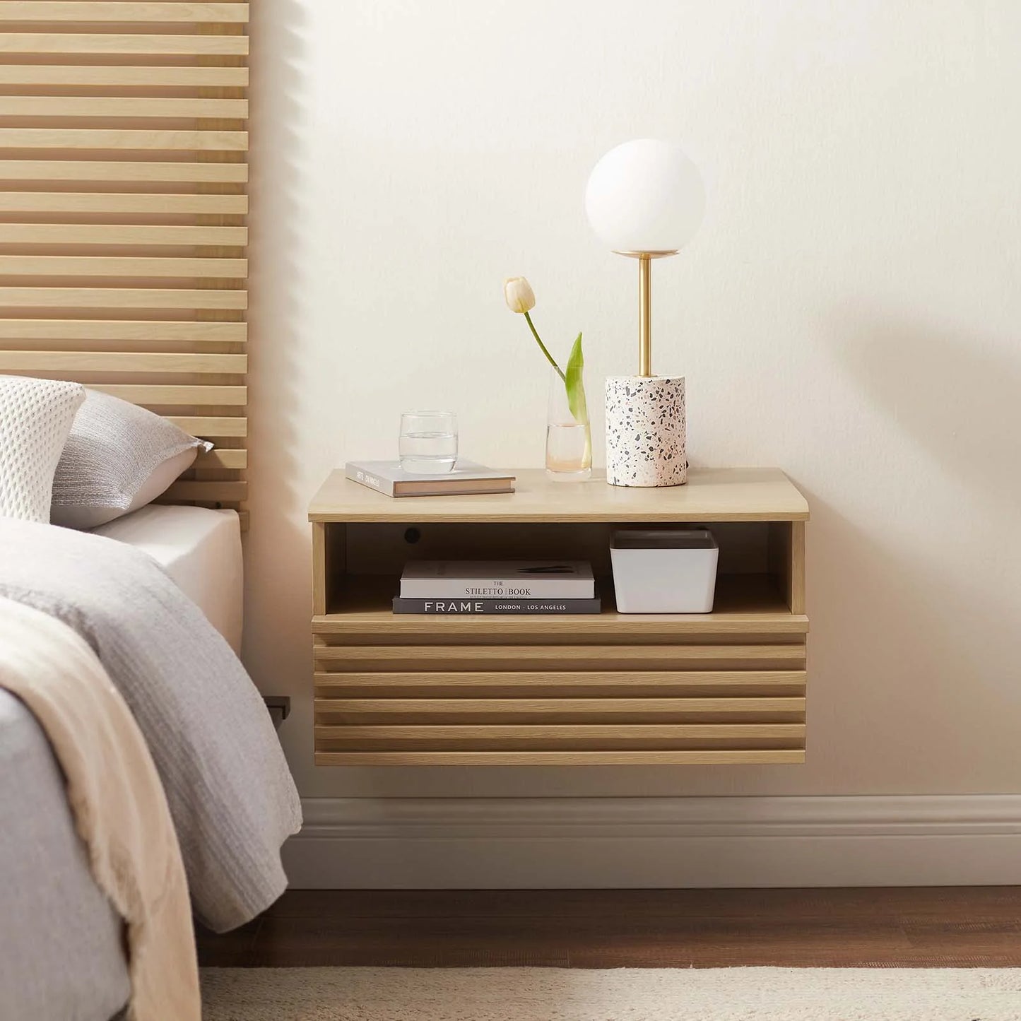 Iva Wall-Mount Nightstand