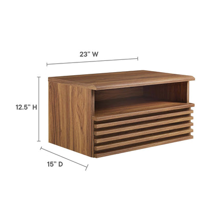 Iva Wall-Mount Nightstand