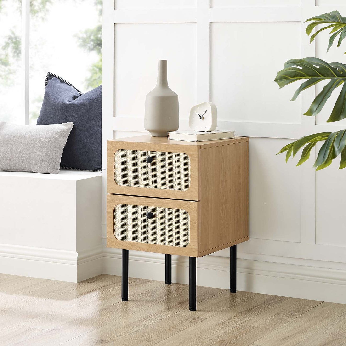 Cel 2-Drawer Nightstand