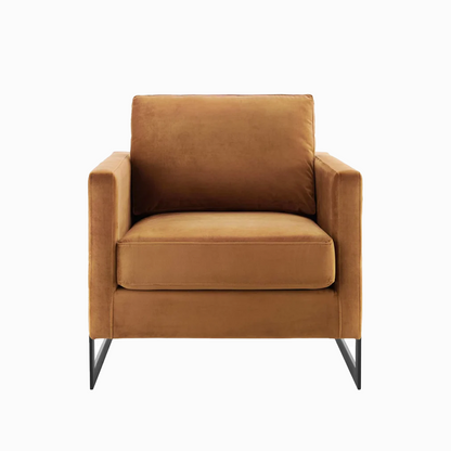 Nava Vegan Leather Accent Chair