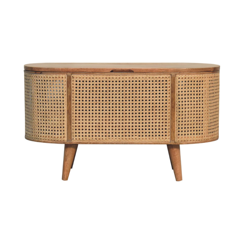 Sharon Rattan Storage Cabinet