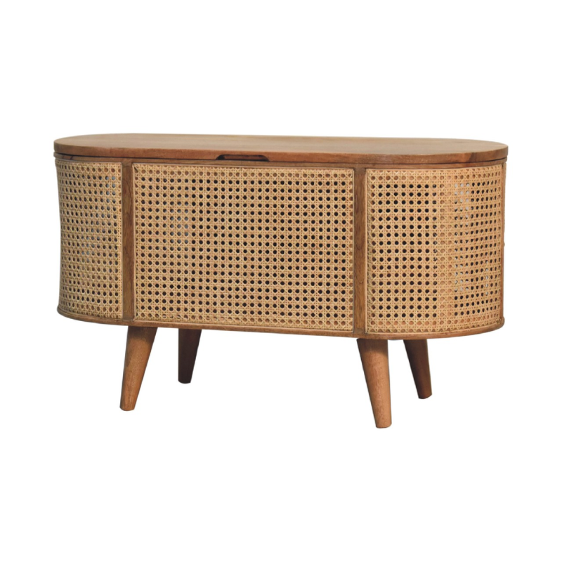 Sharon Rattan Storage Cabinet