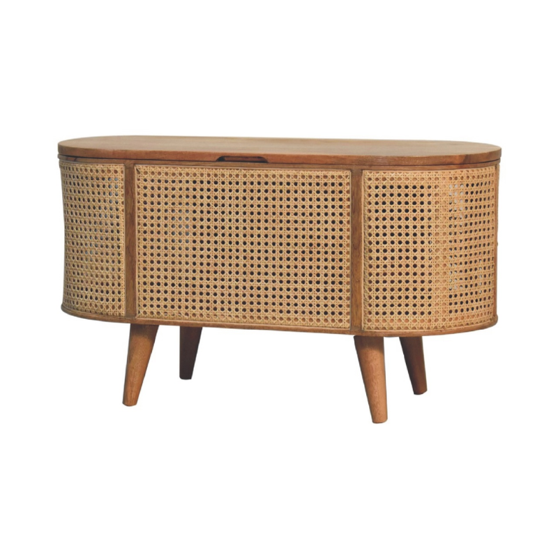 Sharon Rattan Storage Cabinet